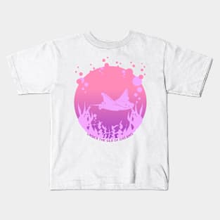 Under the sea of dreams Kids T-Shirt